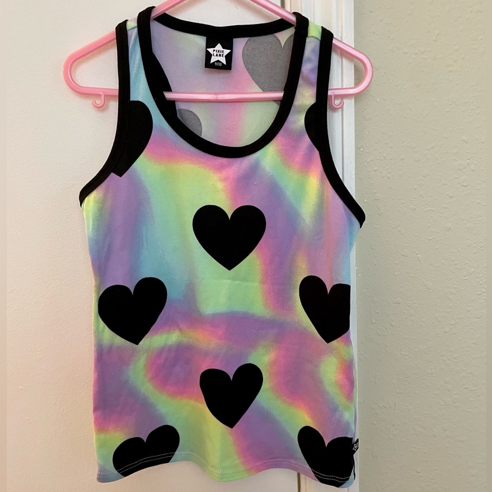 PIXIE LANE RACERBACK TANK GIRLS 9/10